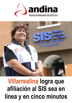 Villarrealina logra que  afiliación al SIS sea en línea y en cinco minutos
