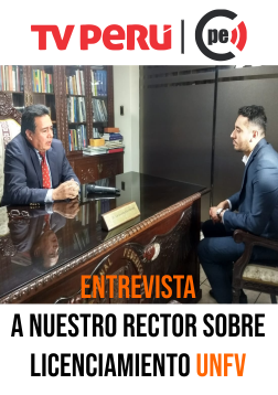 Entrevista del rector para TV Perú sobre licenciamiento