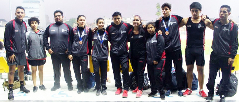 Obtenemos seis medallas en campeonato universitario de atletismo