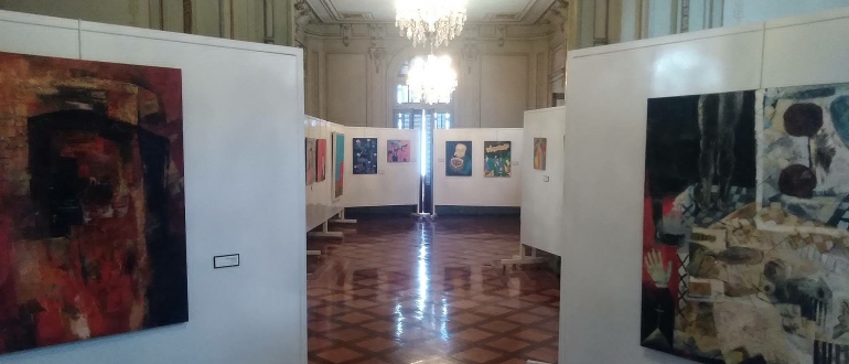 Exposición colectiva de pintura se exhibe en Centro Cultural Federico Villarreal