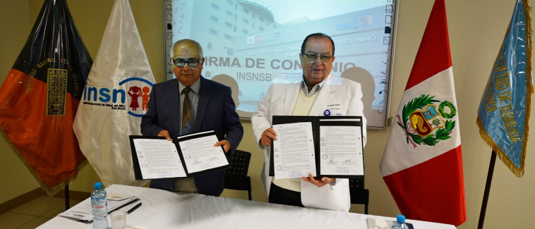 Tecnología Médica suscribe convenio con Instituto Nacional de Salud del Niño de San Borja