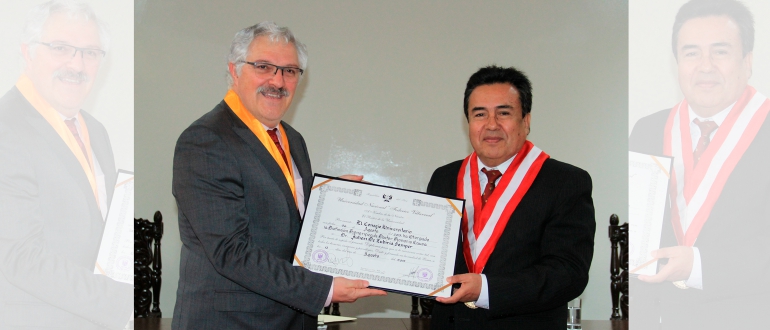 Se distingue con título de Doctor Honoris Causa a destacado investigador colombiano
