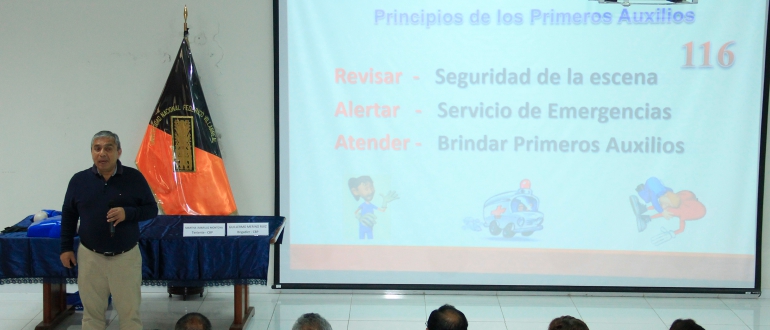 Brindan curso de primeros auxilios básicos a comunidad villarrealina