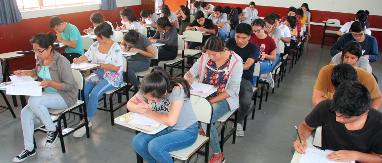 Estudiantes del Centro Preuniversitario ciclo 2018-C rinden segundo examen